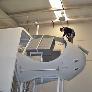 Rescate de buje, rotor y pala